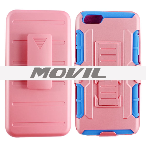 NP-1839 PC silicón robot funda para iPhone 6 plus-0